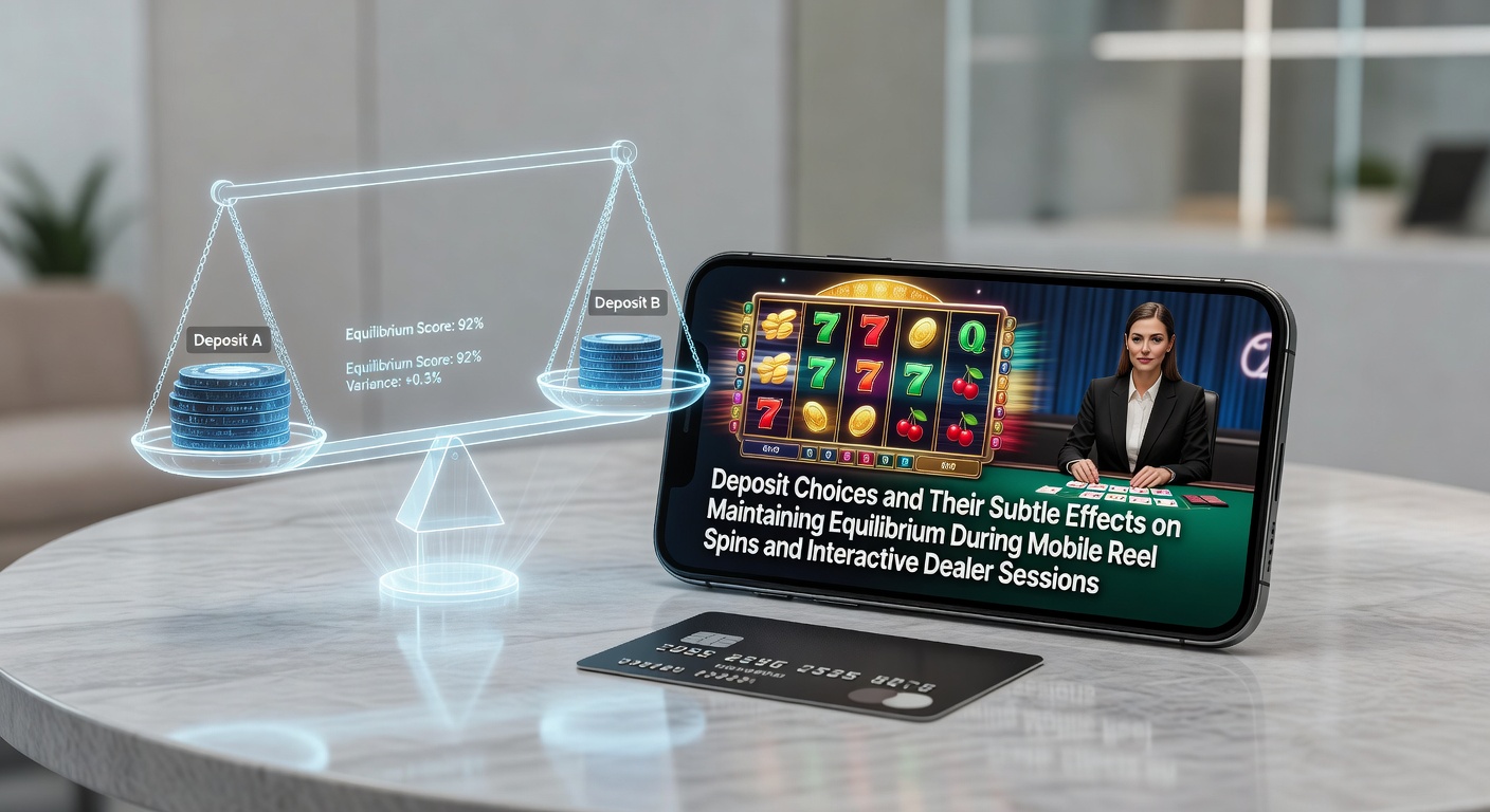 Mobile casino interface showing deposit options alongside reel spin and live dealer screens