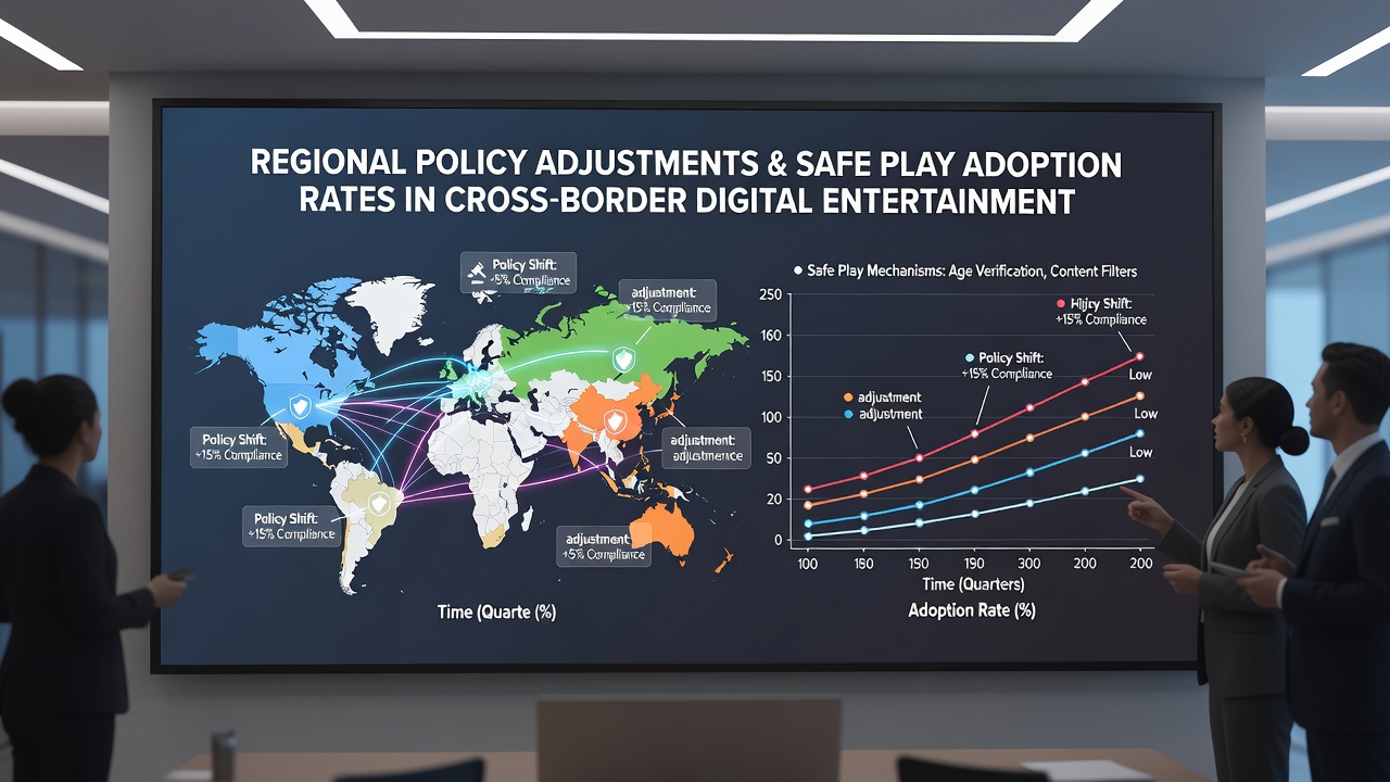 Dashboard screenshot displaying adoption statistics for safe play tools on cross-border digital platforms in June 2026