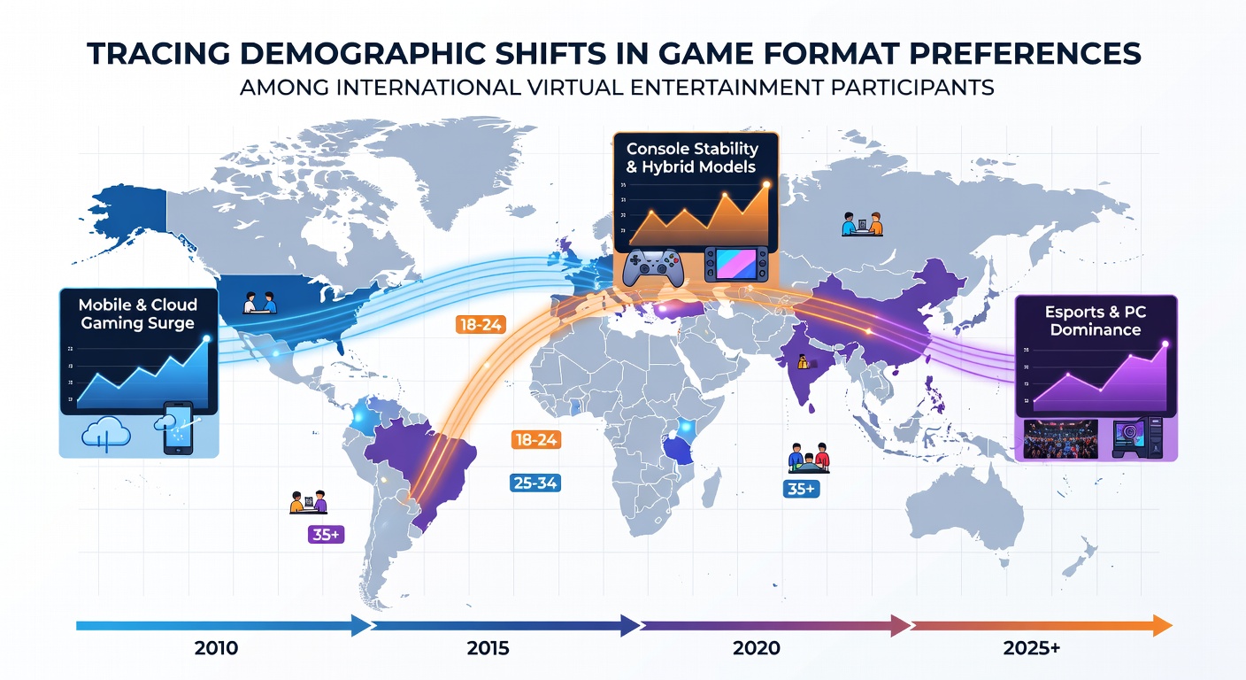 Infographic displaying age group preferences for mobile reels versus live dealer formats in 2026